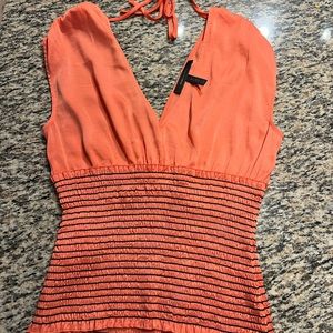Coral bcbg top